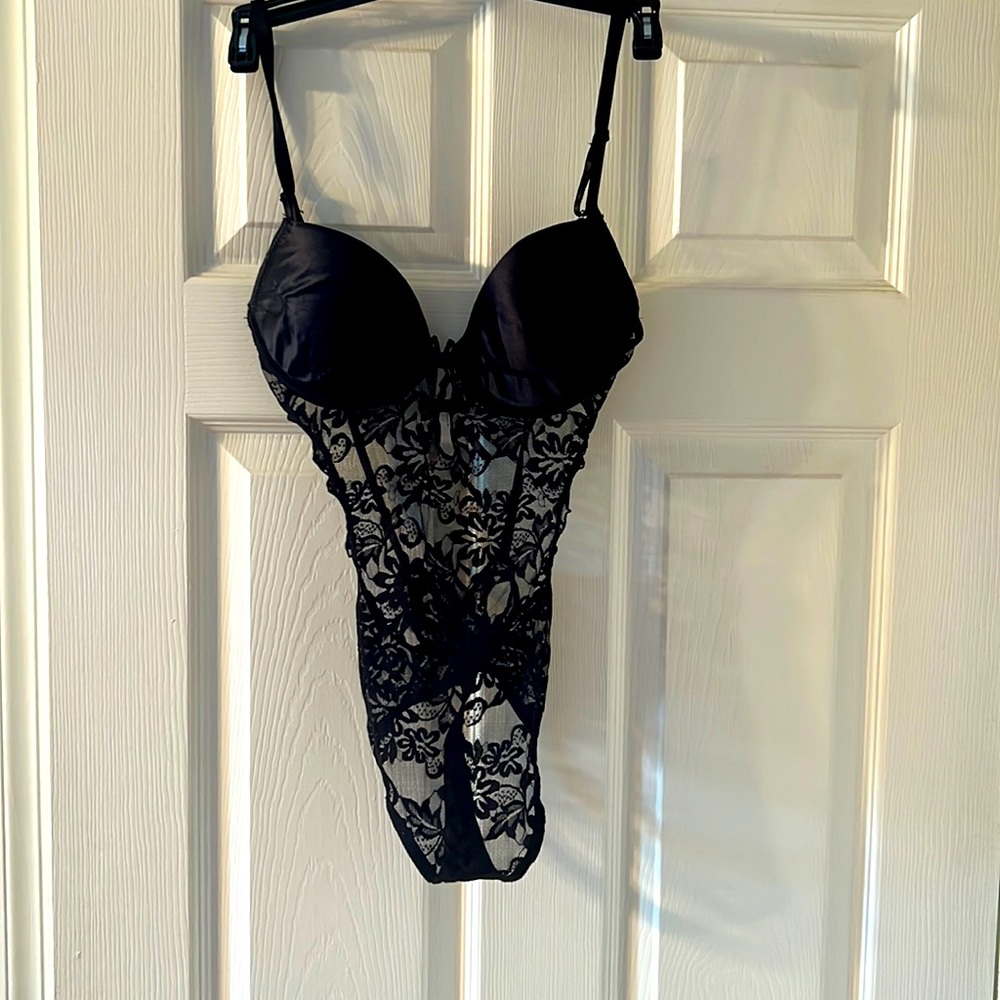 Black Teddy Lingerie! 34 B!